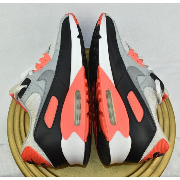 Nike Air Max 90 Infrared OG classic CT Mens Shoes Size 13 Gray/Black Sneakers - Picture 7 of 12
